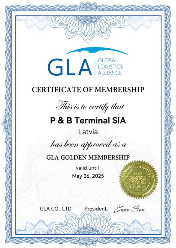 GLA sertifikāts
